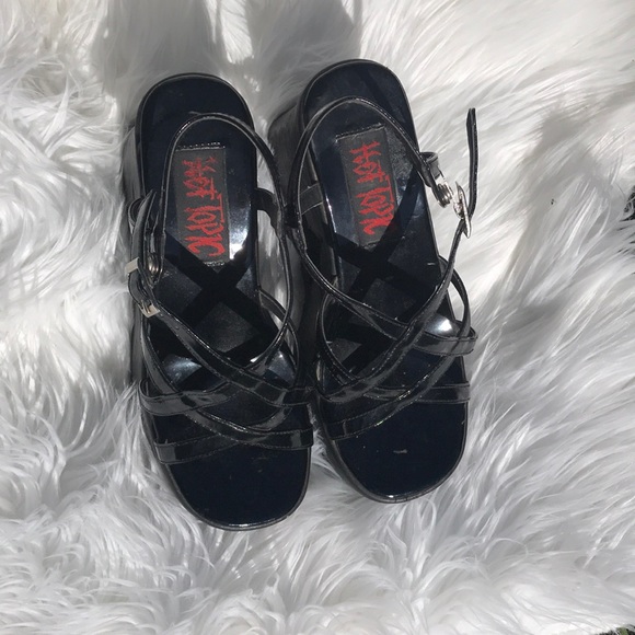 Vintage Hot Topic creeper platform sandals 7.5/8 - Picture 3 of 4